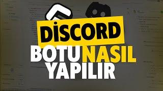 DİSCORD BOTU NASIL YAPILIR 2022  DİSCORD BOT YAPMA - DİSCORD.JS