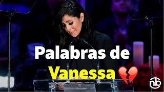 Conmovedoras palabras de Vanessa Bryant te romperán el corazón 