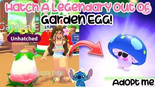 How to HATCH a LEGENDARY out of GARDEN EGG Adopt Me Its Cxco Twins