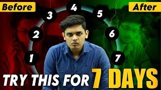 Do This for 7 Days You will Never Search for Motivation After this Prashant Kirad
