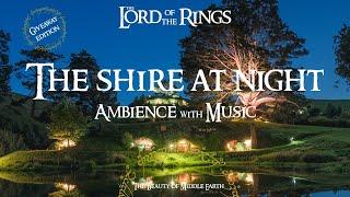 Lord Of The Rings  The Shire at Night  Ambience & Music  3 Hours
