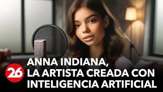 Así es Anna Indiana la artista creada con inteligencia artificial