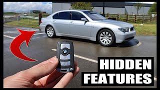 BMW 7 SERIES HIDDEN FEATURES