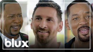 Lionel Messi & WIll Smitth Bad Boys Promo Ad Full Speaking English In Ad  #blux