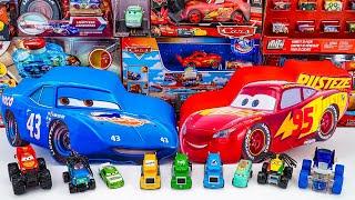 Disney Pixar Cars Unboxing ReviewMysterious Lightning McQueen Box MaterJackson StormCruz Ramirez