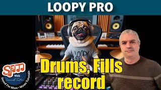 Loopy Pro  - Tutorial 38 Record Drum Patterns and Auto Fills using only LP and play clip sequences