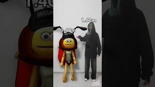 ESTATURA DE MIS PERSONAJES DE ROBLOX D #SHORTS #ROBLOX