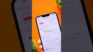 Si tienes un iPhone con poco almacenamiento activa está #iphone