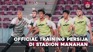 Persiapan Akhir Macan Kemayoran Jelang Hadapi Borneo FC di Semifinal  Training Drill