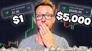 Turn $1 into $5000 Challenge With Binary Options Trading with BOTS