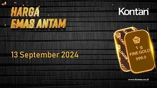 Harga Emas Antam Jumat 13 September 2024 Naik Rp 20.000  KONTANTV