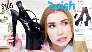 Trying CRAZY High Heels From WISH  pray for my ankles & my moms O