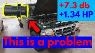 DO THIS 100% FREE MOD TO IMPROVE SOUND AND POWER - Ford Ranger 3.0L Airbox Modification