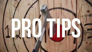 Pro tips How to throw an axe