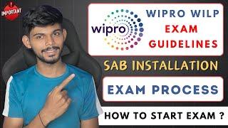 Wipro WILP 2024  SAB Installation Process & Important Candidate Guidelines  Must Watch