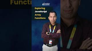 How JavaScript Array Functions Enhance Your Coding Skills? #shorts #WebskittersAcademy