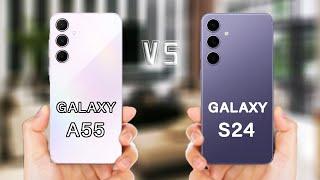 Samsung Galaxy A55 Vs Samsung Galaxy S24 Specs Review