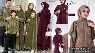 Model Baju Gamis Muslimah Terbaru Dan Baju Brokat Modern Cocok Dipakai Lebaran Tahun Ini