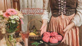 A Summer Morning at The Fairyblossom Cottage Inn  Cottagecore Baking & Crafts ASMR
