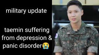 Taemin suffering from depression and panic disorder#WeLoveYouTaemin