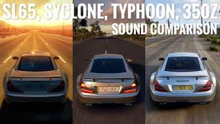 Forza Horizon 5 Sound Comparison vs Forza Horizon 1 2 3 4 SL 65 Syclone Typhoon 350Z