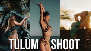 TULUM Beach Villa Photoshoot with 6 Models  Boudoir & Glamour Photography Workshop BTS