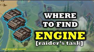ENGINE   WHERE TO FIND ENGINE raiders task - LAST DAY ON EARTH Survival