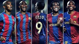 Samuel Etoo ● All Goals for FC Barcelona ● 2004-2009