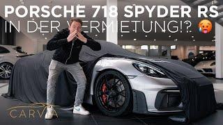 NEUES AUTO Porsche 718 Spyder RS - Wahnsinns Sound  CarVia