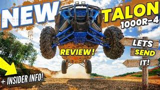 Is it too SLOW? NEW Honda Talon 1000R 4-seater Review at Mid America Outdoors