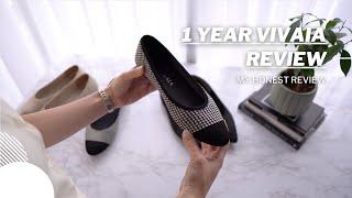 ELEGANT COMFORTABLE SHOES  VIVAIA 1 YEAR REVIEW 