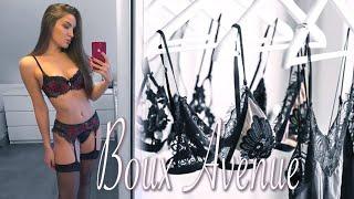 LINGERIE REVIEW  TRY-ON  BOUX AVENUE