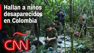 Colombia encuentran a niños desaparecidos en la selva del Guaviare