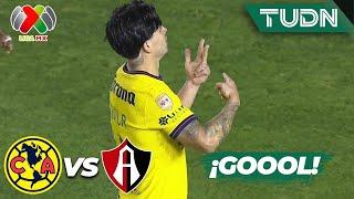 ¡Debut soñado Golazo de Victor Dávila  América 2-0 Atlas  Liga Mx -AP2024 - J8  TUDN