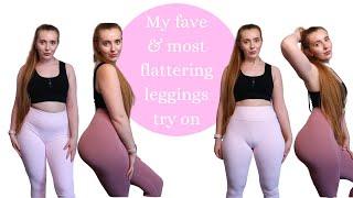 MOST FLATTERING LEGGINGS TRY ON  Gymshark  Alphalete  Womens Best