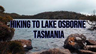 HIKING TO LAKE OSBORNE TASMANIA