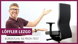 Löffler LEZGO Bürostuhl im PROFI-TEST Ausstattung Design & Nachhaltigkeit