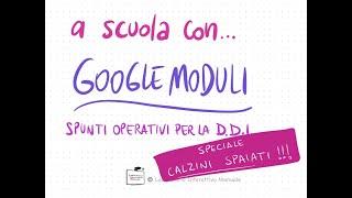 GOOGLE MODULI - CALZINI SPAIATI