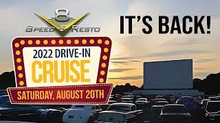 2022 V8TV Drive In Cruise Event on August 20 2022 at the Skyview Drive-In