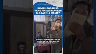 Kondisi Rumah Bocah SD yang Pindah ke SLB karena Dibully Berlantai Tanah dan Tembok Kayu