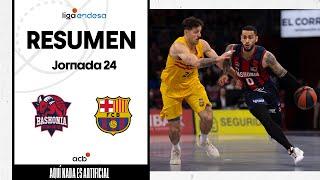 Baskonia - Barça 103-96 RESUMEN  Liga Endesa 2023-24