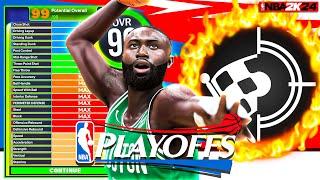  Eastern Confernce Finals MVP Jaylen Brown Build in NBA 2K24