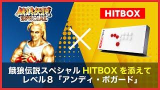 【hitBOXを添えて】餓狼伝説スペシャル最高難易度Lv8「アンディ・ボガード」でクリアFatal Fury Special Andy hitBOX play