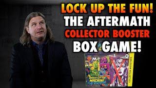 Lets Play The Aftermath Collector Booster Box Game  6 Card Magic The Gathering Packs