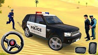 Çöl Haritasında Range Rover Polis Kovalamacası Oyunu -  Offroad 4x4 Rover - Android Gameplay