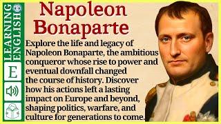 Learn English through Story ⭐ Level 3 –   Napoleon Bonaparte – Graded Reader  WooEnglish