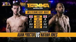 BAMMA 33 Adam Proctor vs Nathan Jones