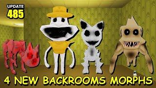  Update 485   How to get All 5 NEW BACKROOM MORPHS #backroomsmorphs #roblox #zoonomaly