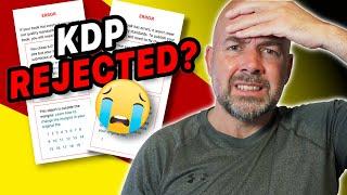 5 Reasons Your KDP Low Content Books Get Rejected