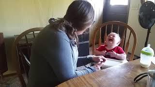 Best baby belly laugh for Grandma